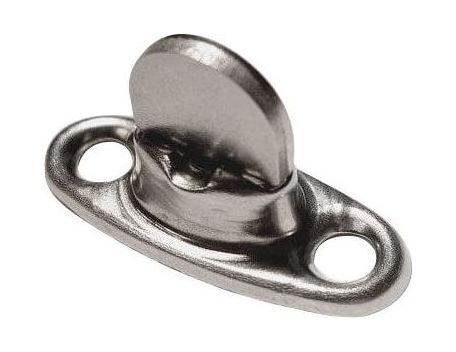 Застежка тентовая поворотная c панелькой, нержавеющая сталь, Osculati, упаковка 50 шт.