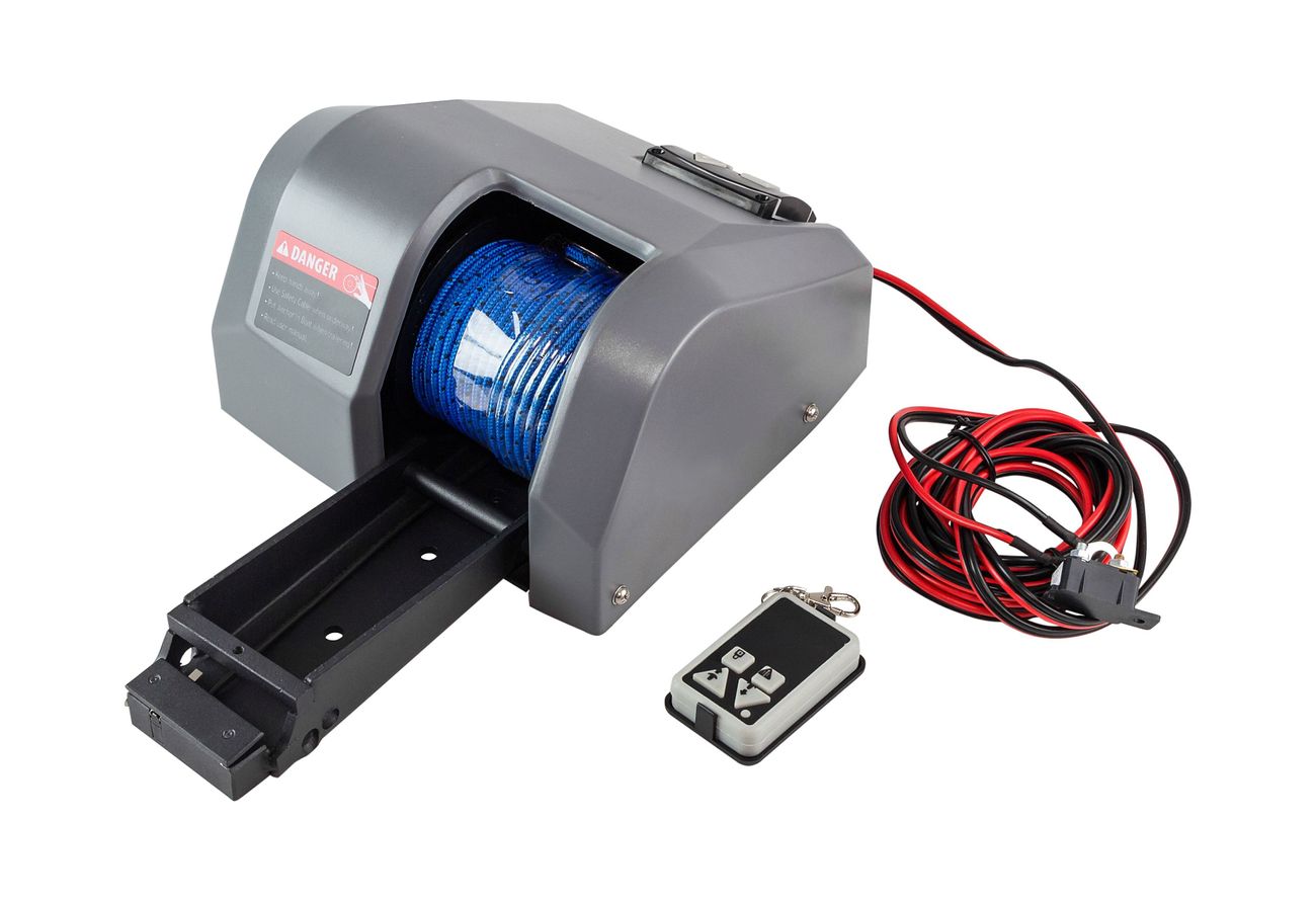 Лебедка якорная autoTRAC AUTODEPLOY 35SW, серая (упаковка из 3 шт.)