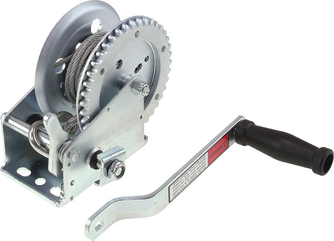 Лебедка для прицепа 1200 lbs (545 кг) с тросом