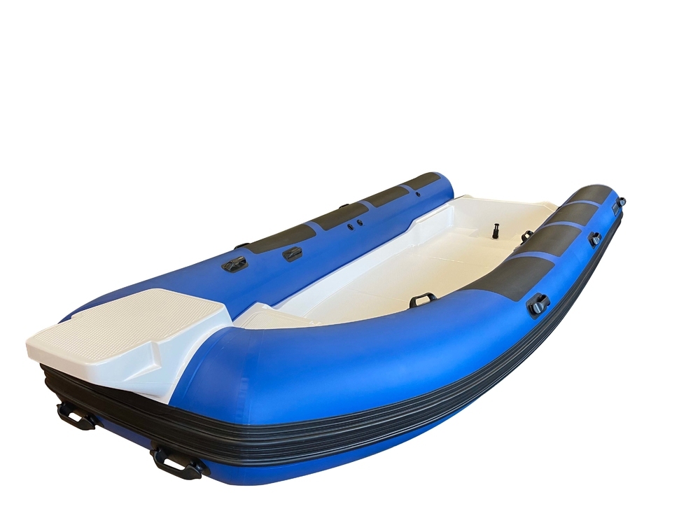 Лодка RIB Forza Marine Навигатор 520R GT (Консоль,Рундук,Носовая площадка) серый/синий