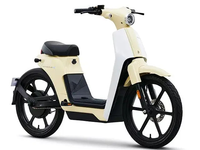 Скутер Honda Cub E электрический, белый