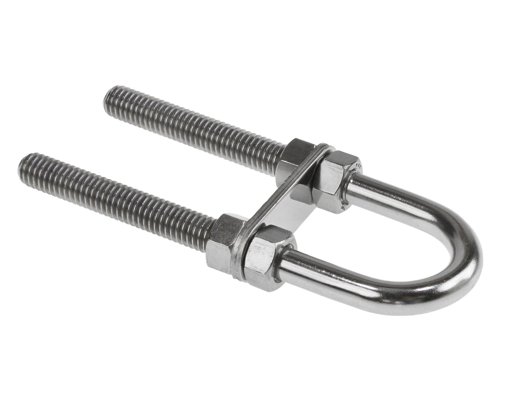 Рым-болт U-образный D9.5 мм, Lрез. 76 мм