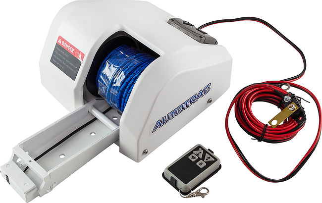 Лебедка якорная autoTRAC AUTODEPLOY 35SW, белая