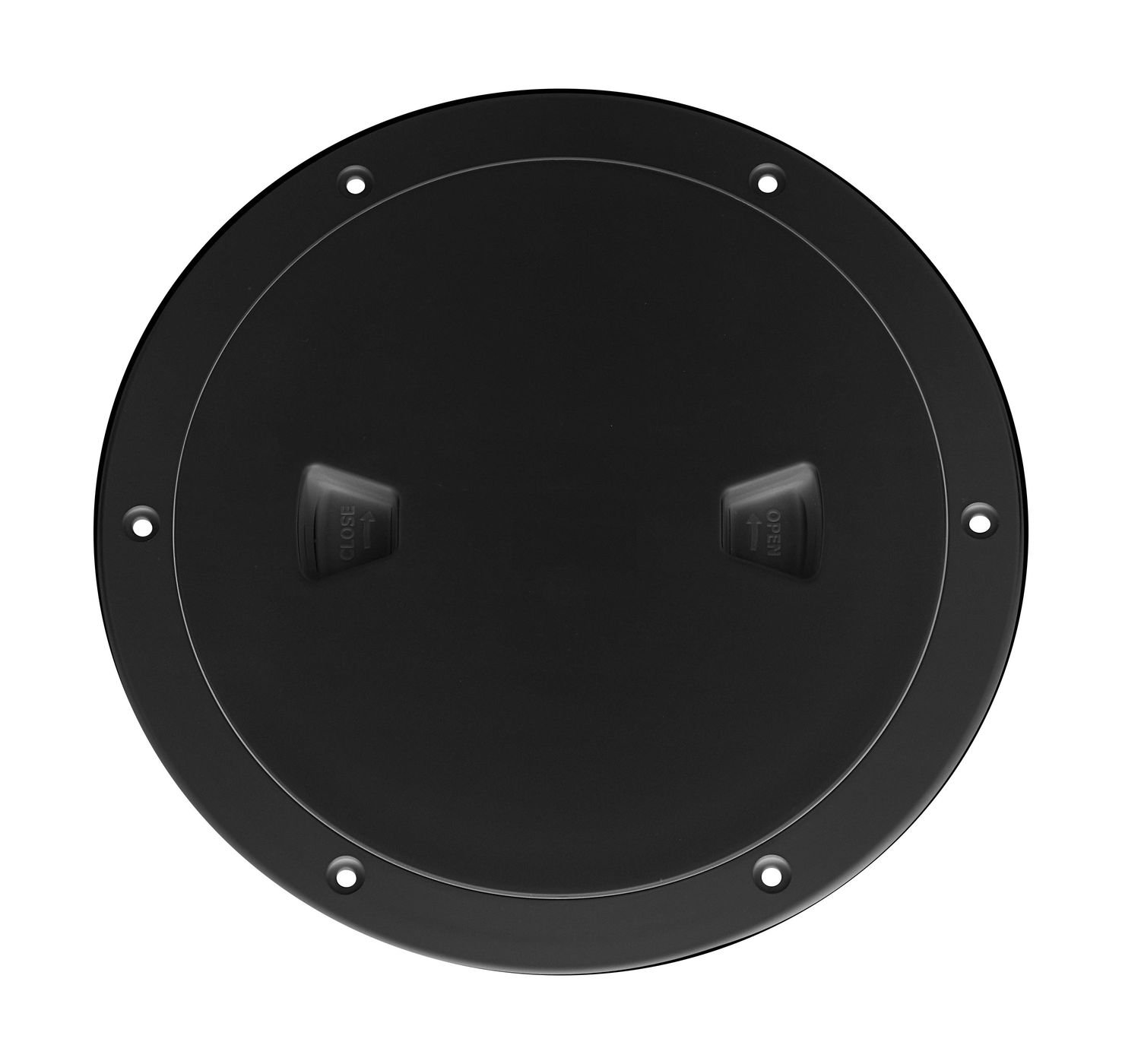 Лючок палубный 4", черный