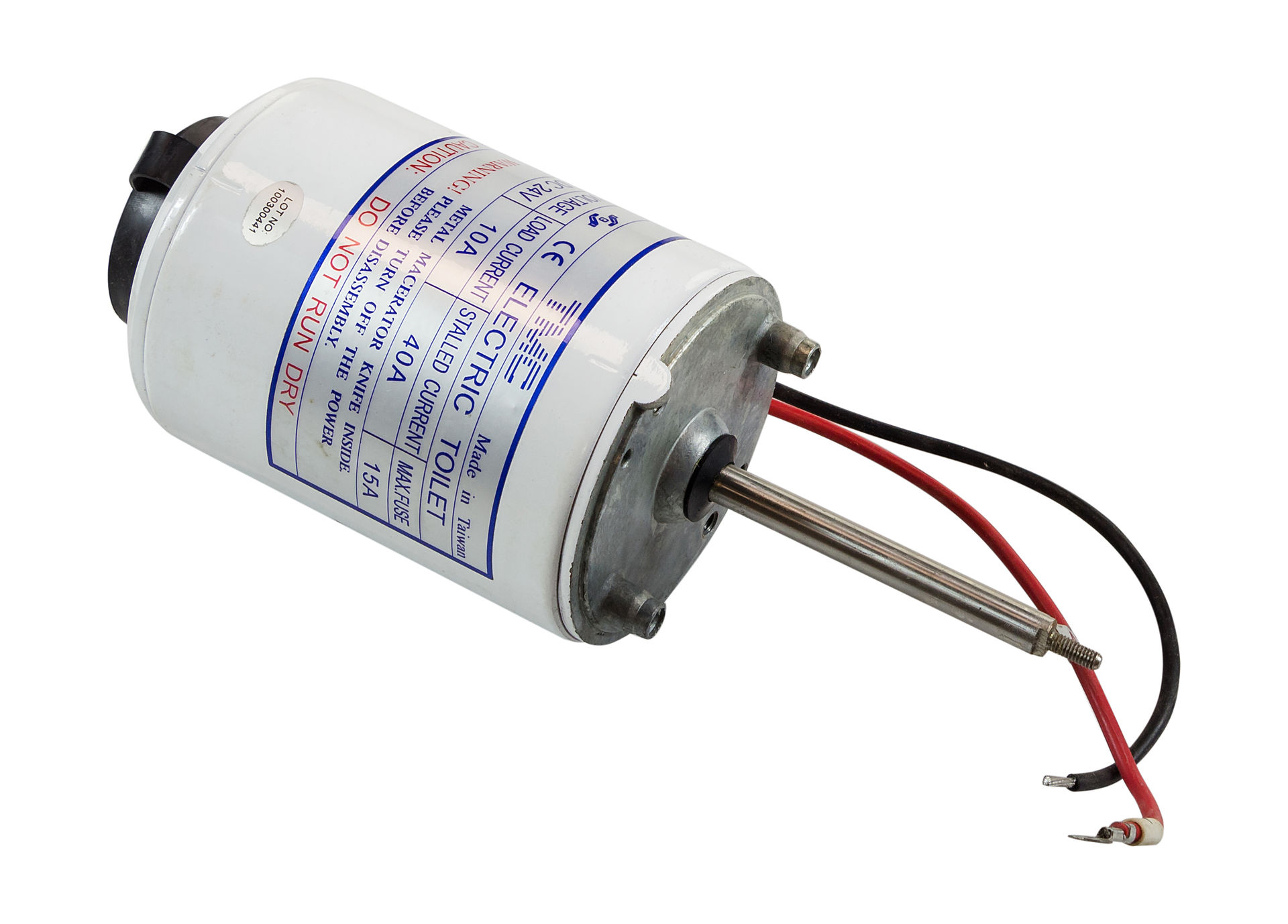 Электродвигатель 24 В (для помп унитаза) Электродвигатель 24 В (для помп унитаза)