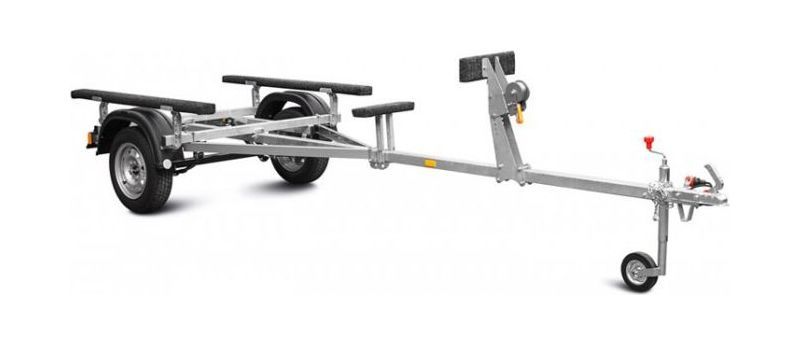 Прицеп КОМПАКТ для плоскодонных лодок и лодок ПВХ, МЗСА