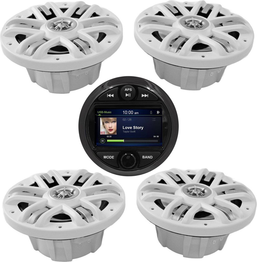 Морская акустика Marine Rocket MRH-301 (комплект 4W)