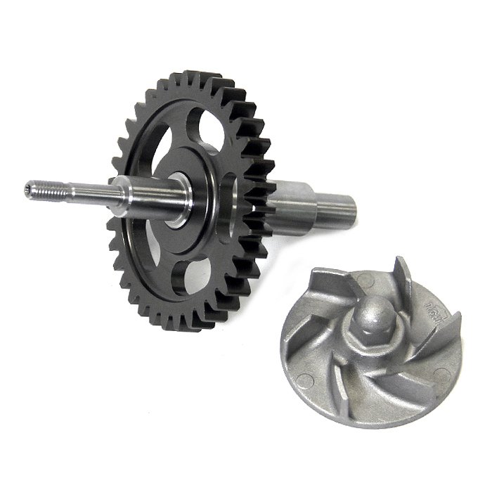 Крыльчатка помпы охлаждения (с валом) Polaris AT-10083A