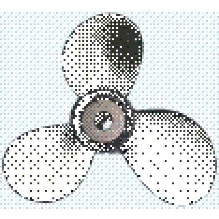 Винт гребной Solas 3311-115-10-P, 3x11.5x10 (R) (со шпонкой)