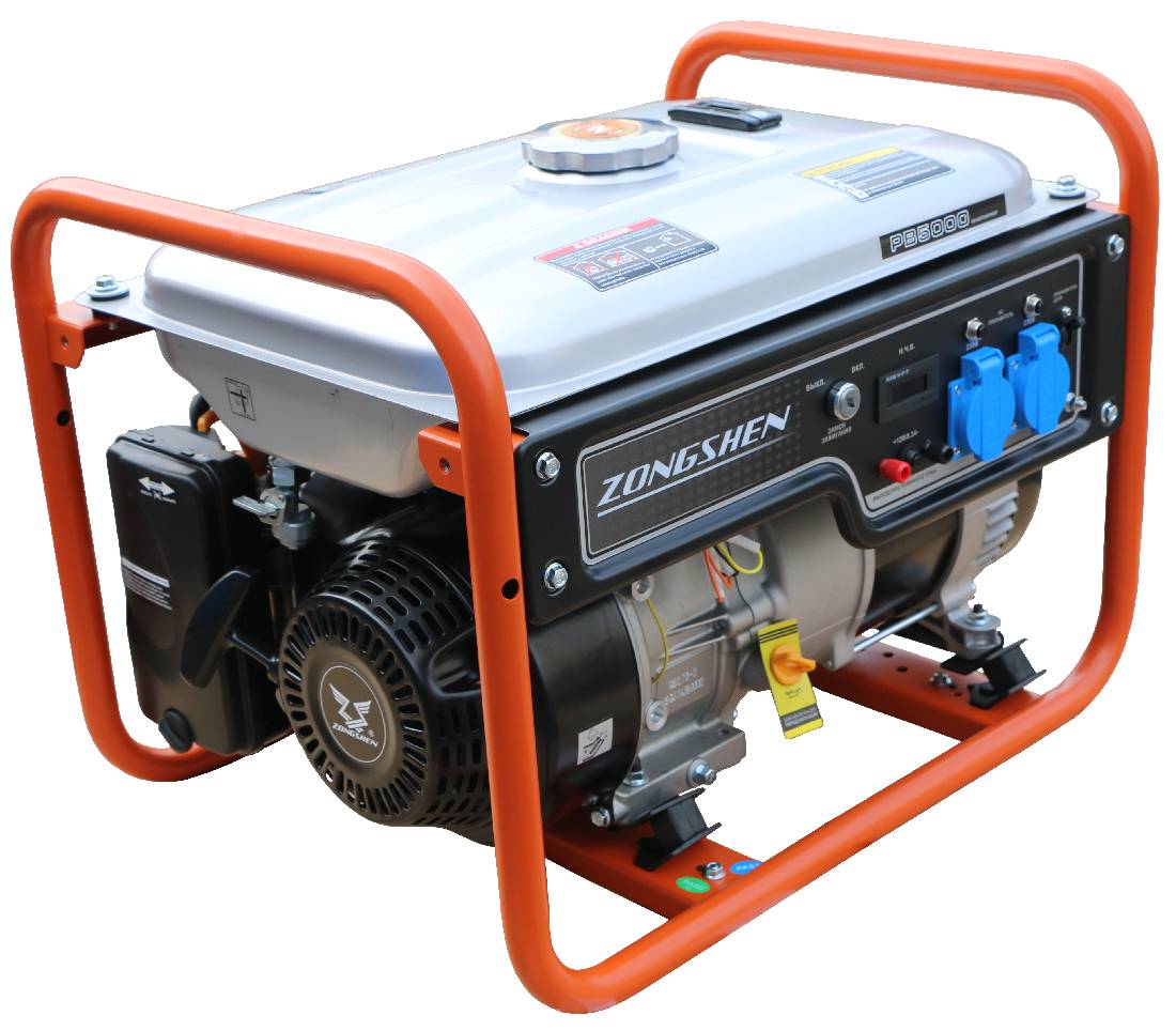 Генератор бензиновый Zongshen PB 5000 1T90DF502