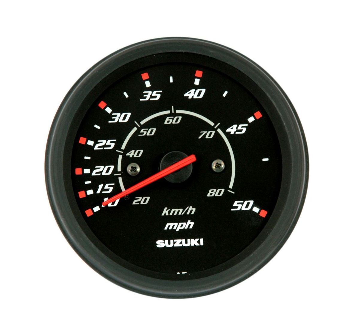 Спидометр Suzuki 4", 80 км/ч, 50 миль, черный