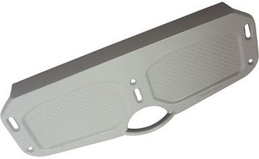 Алюминиевая транцевая пластина регулируемая (серая)