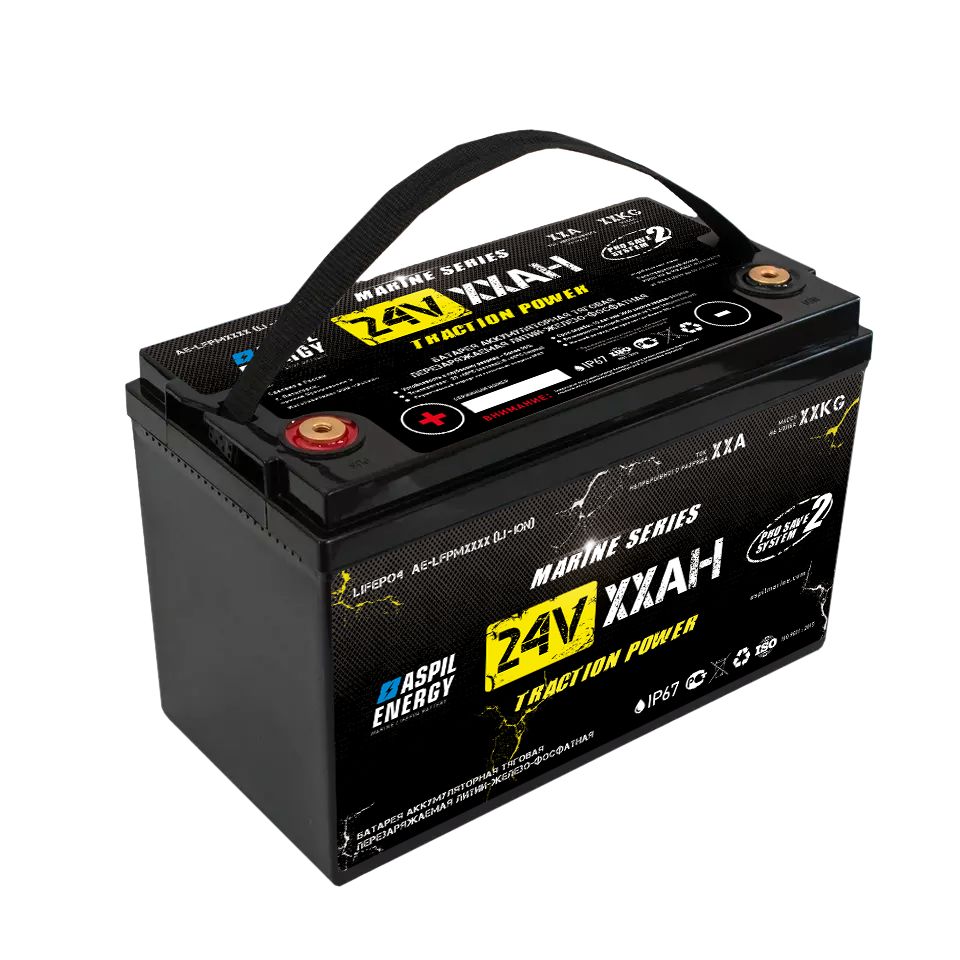 АКБ Aspil Energy LiFePO4 AE-LFP24V 78Ah