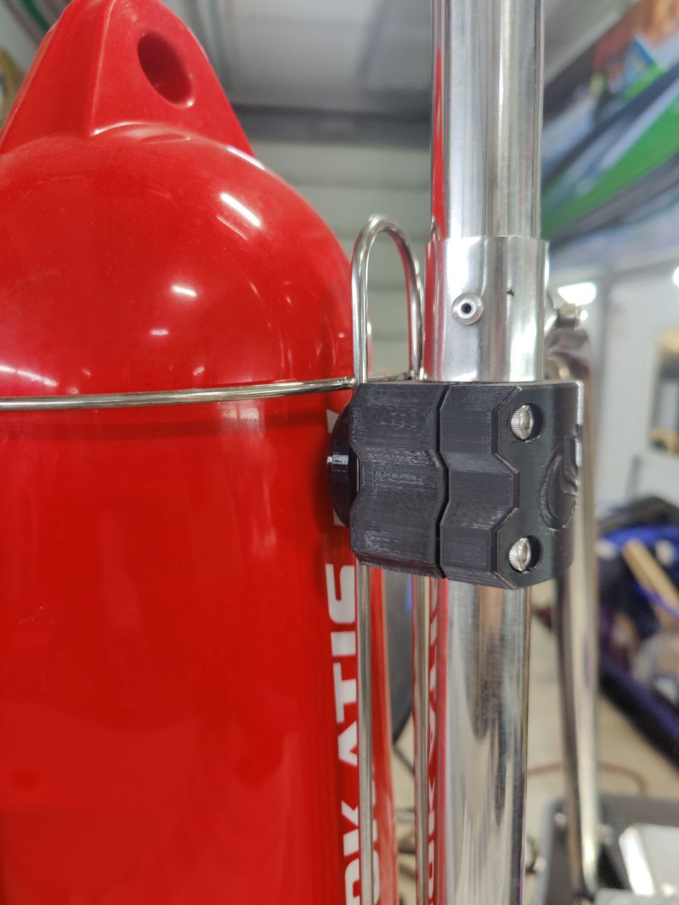 Крепление корзины для кранцев 32 мм Прокатись.Ру