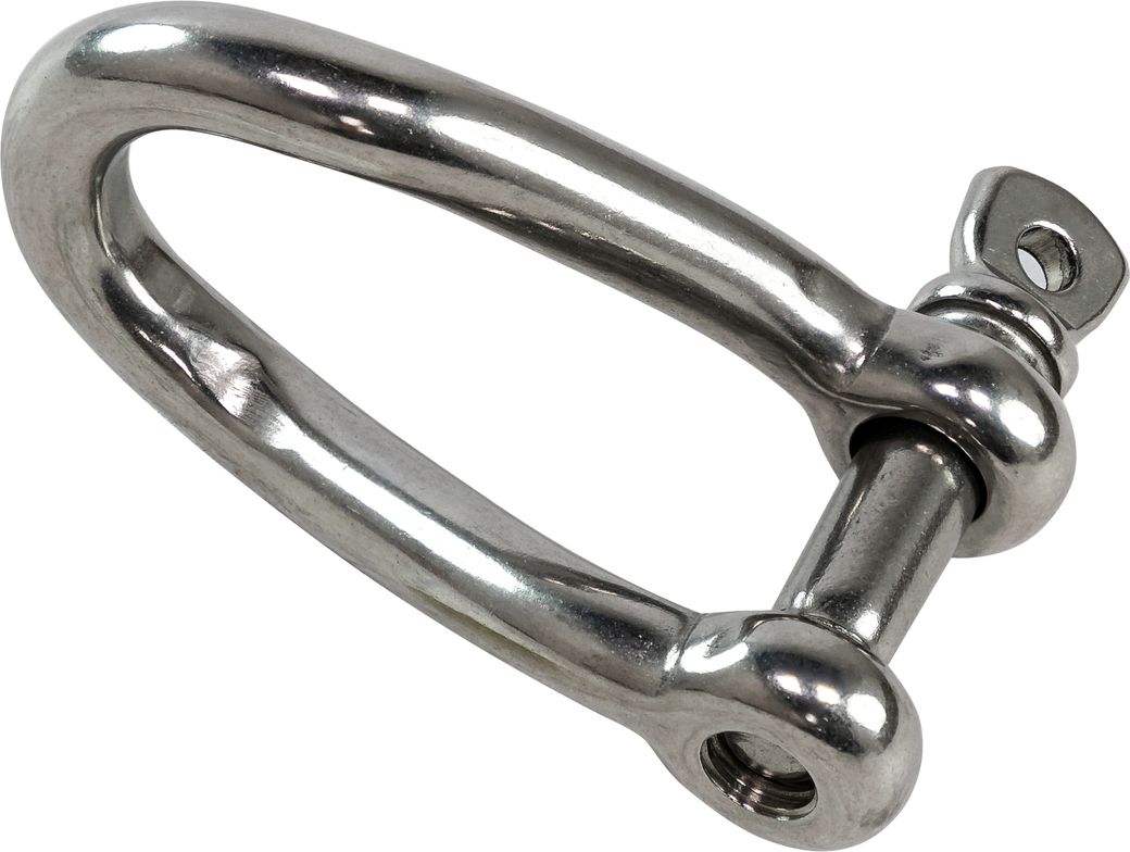 Скоба такелажная изогнутая, 10 мм, Marine Rocket (упаковка из 5 шт.)