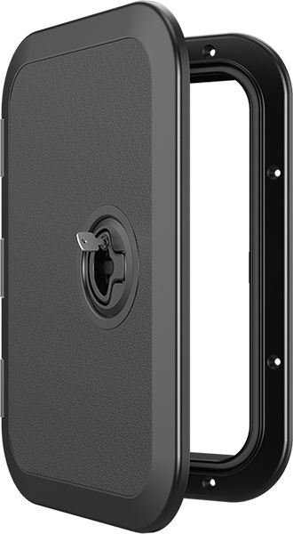 Люк смотровой черный, SeaFlo, 270 х 375 мм (упаковка из 10 шт.) Люк смотровой черный, SeaFlo, 270 х 375 мм (упаковка из 10 шт.)