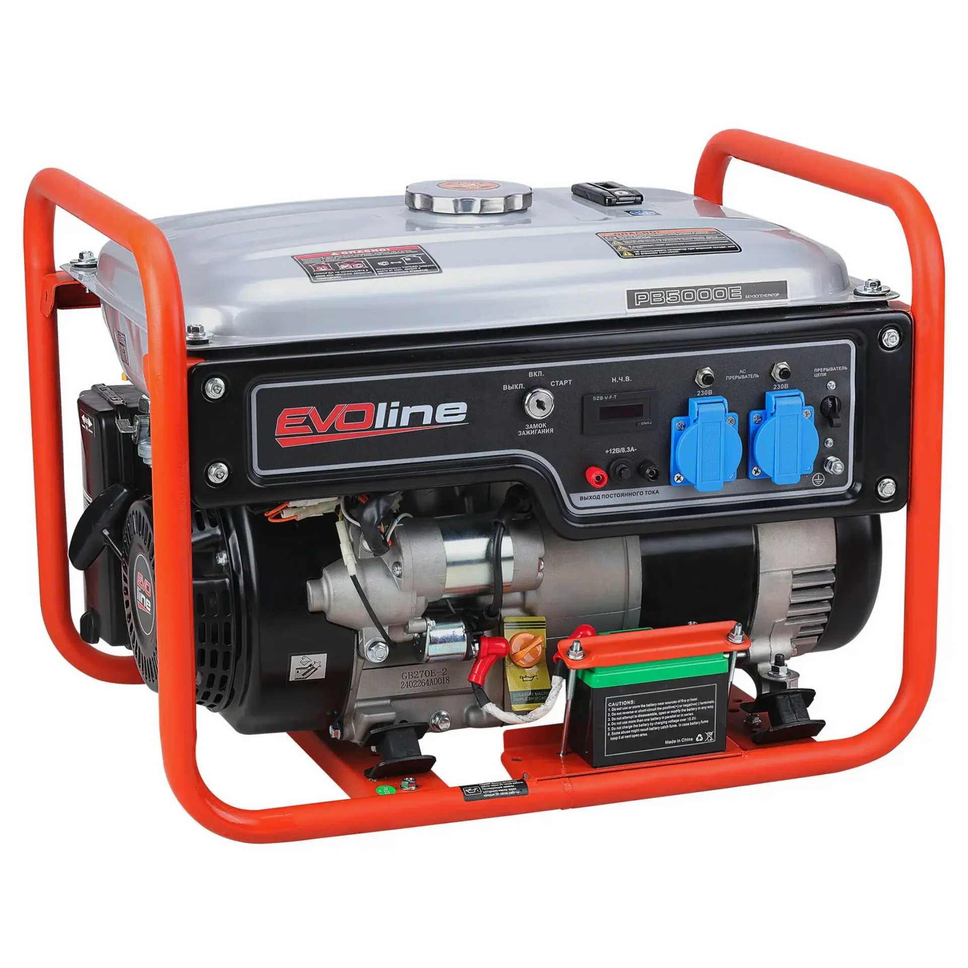 Генератор бензиновый EVOline PB 5000 E