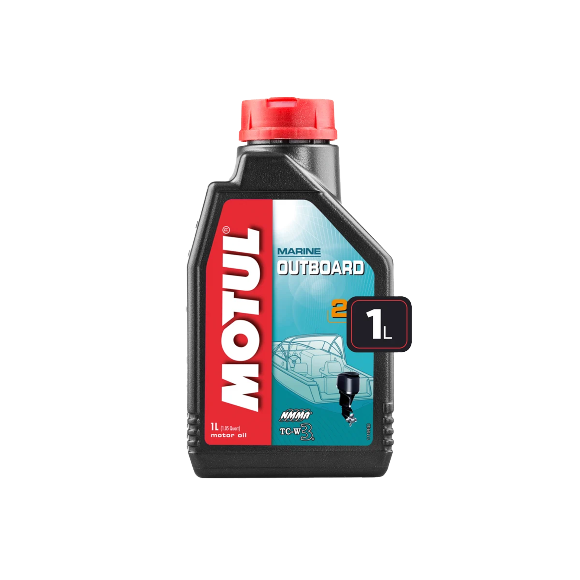 Масло моторное Motul Outboard минеральное 2T 1л