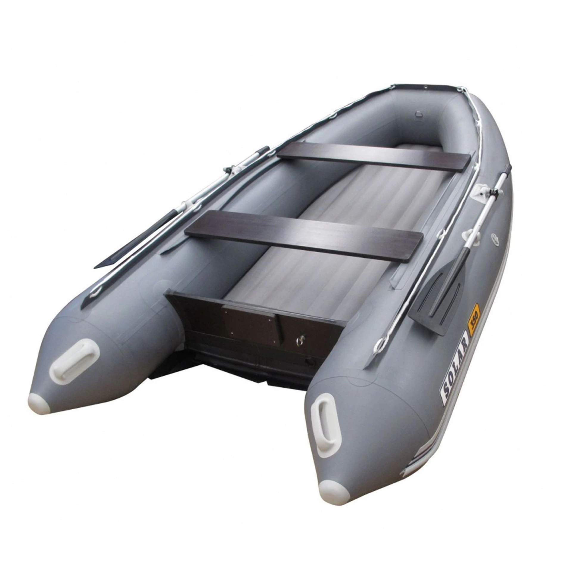 Лодка ПВХ Solar Оптима-350 серый