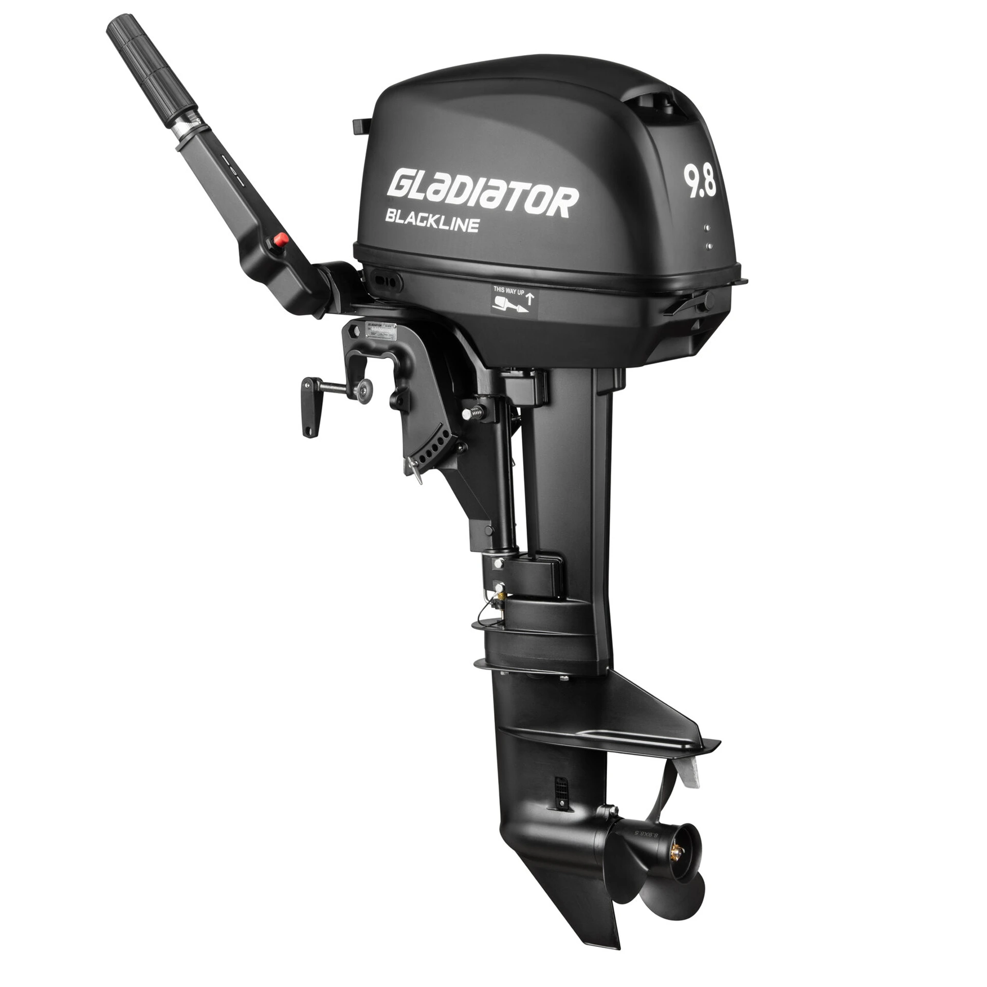 Лодочный мотор Gladiator G9.8FHS BLACKLINE