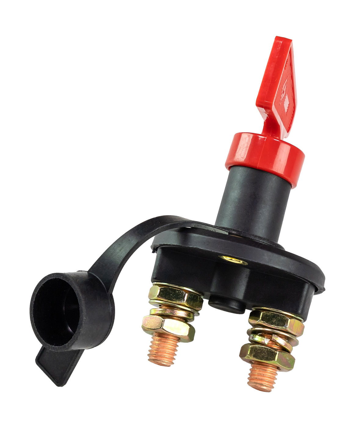 Выключатель массы-ключ "OFF-ON" (1 АКБ) 100А с защитным колпачком, Marine Rocket