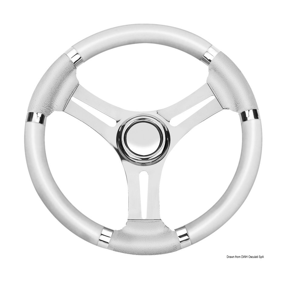 Рулевое колесо Osculati, диаметр 350 мм, цвет белый