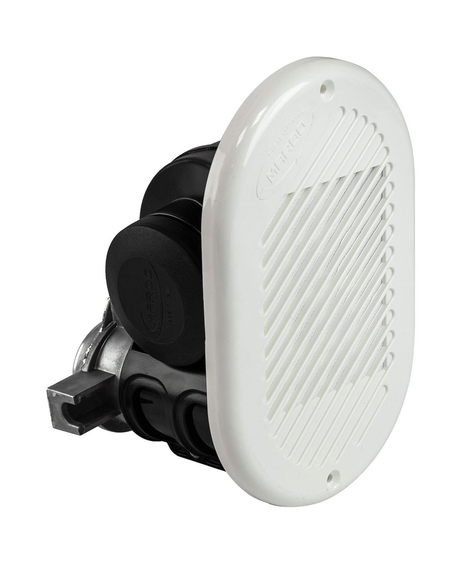 Сигнал звуковой электропневматический Marco Hurricane HR1, 12 В, белый