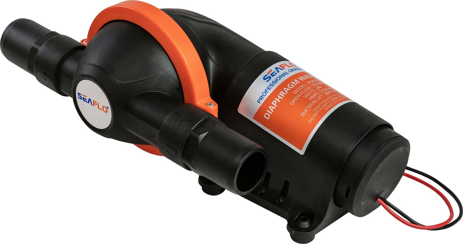 Насос самовсасывающий для "черных" вод, 24 в, SeaFlo