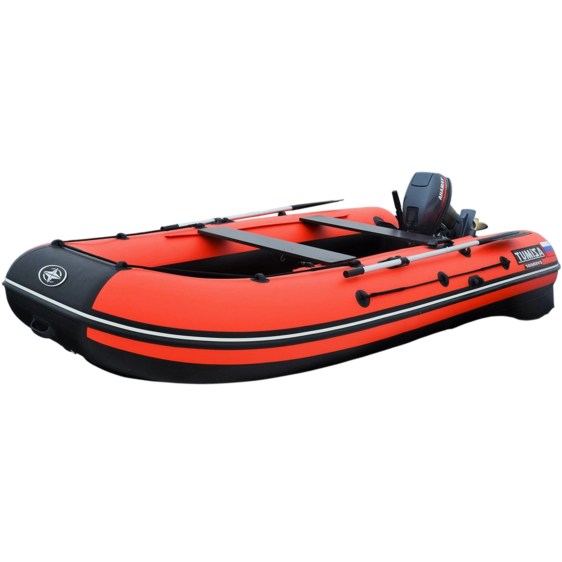 Лодка ПВХ Azimut 405 Meridian НДНД красный/графит
