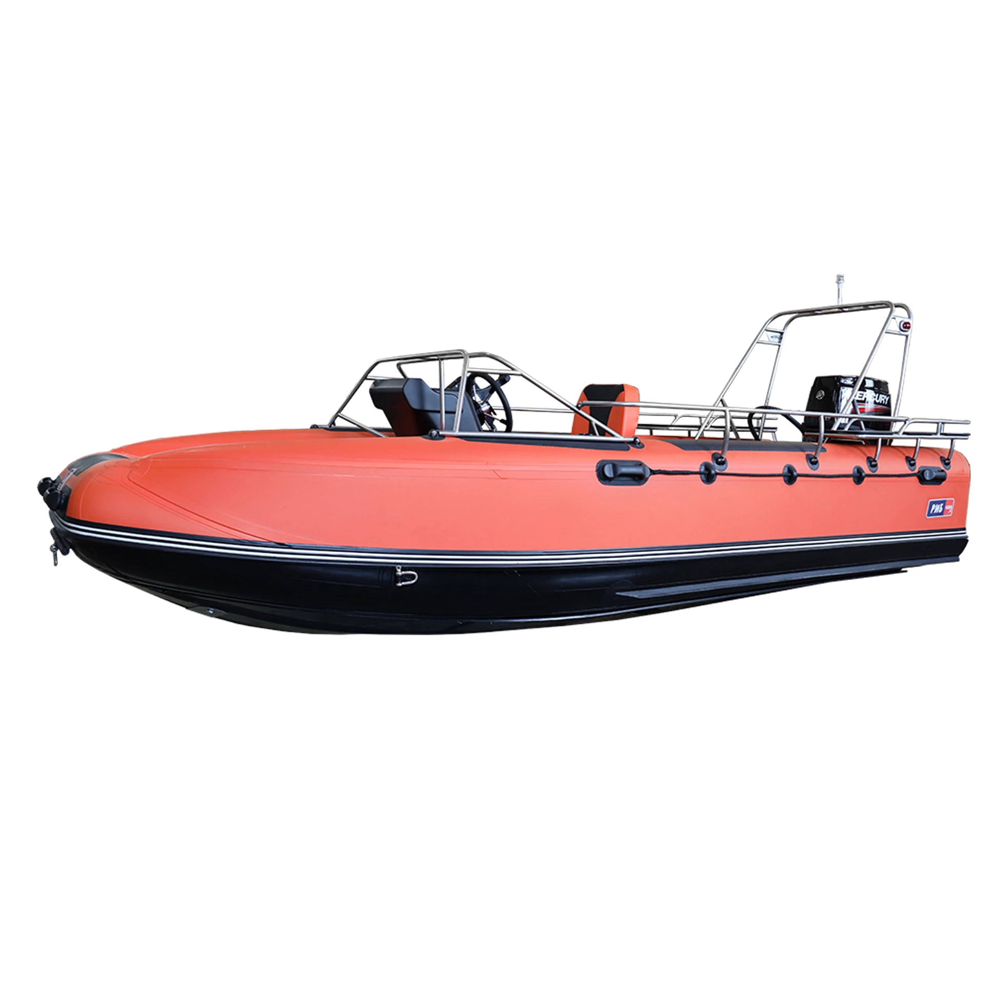 Лодка RIB Русские Амфибии JET-RA4500 ПАТРОЛ пиксель