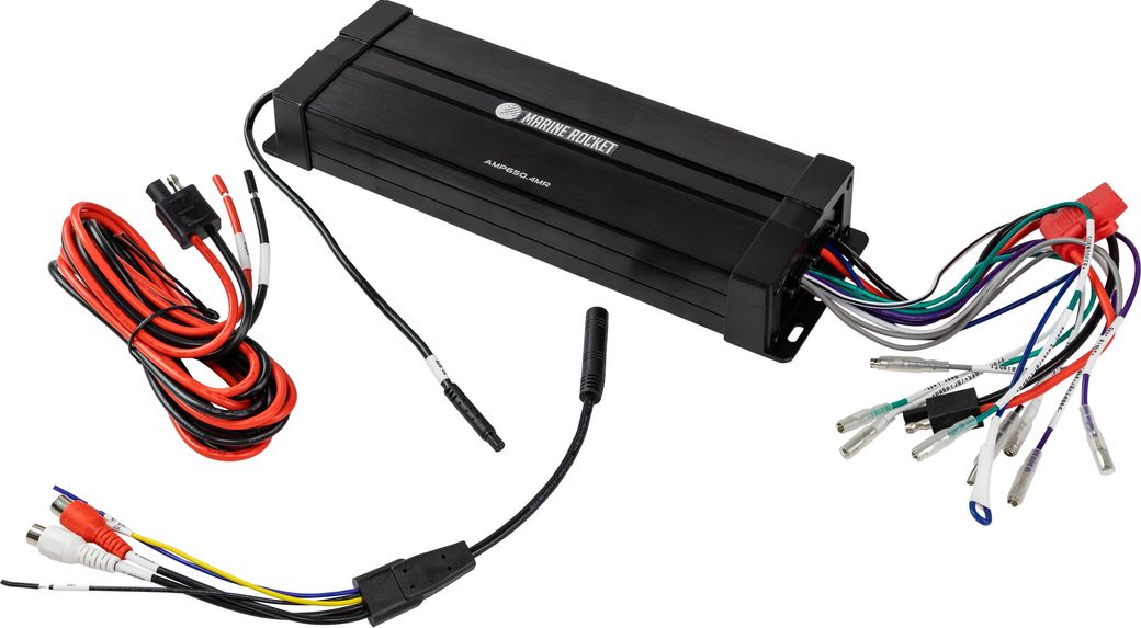 Морской усилитель 4-х канальный 650W, Marine Rocket Морской усилитель 4-х канальный 650W, Marine Rocket