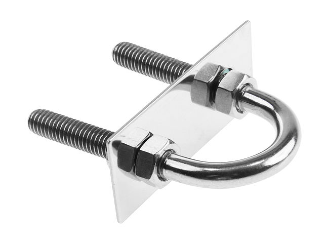 Рым болт U-образный D11 мм, Lрез.63 мм