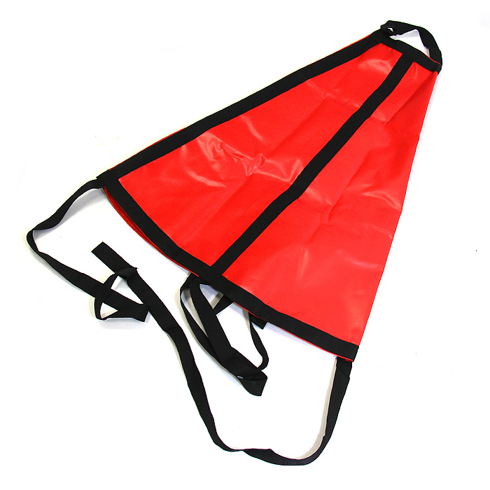 Якорь плавучий ПВХ 800х700 красный SUNFINE