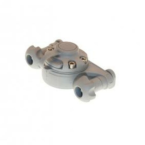 Замок и монтажная площадка для установки на С-подобный профиль FMa, серый BORIKA