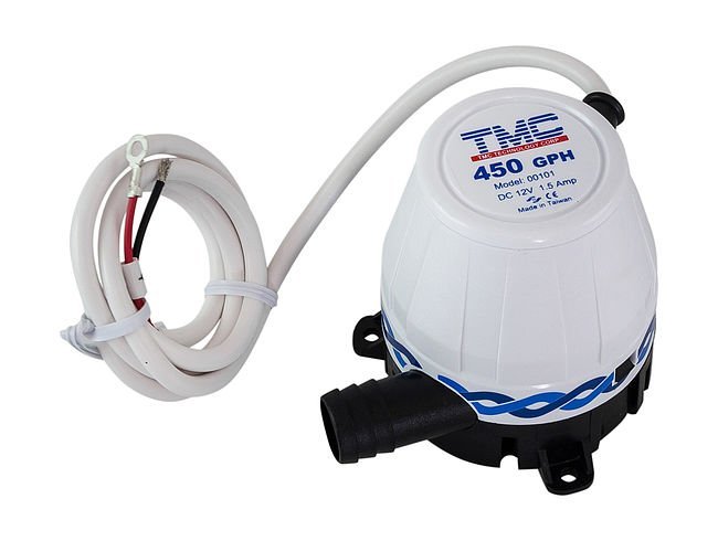 Насос осушительный 450GPH, 12В TMC
