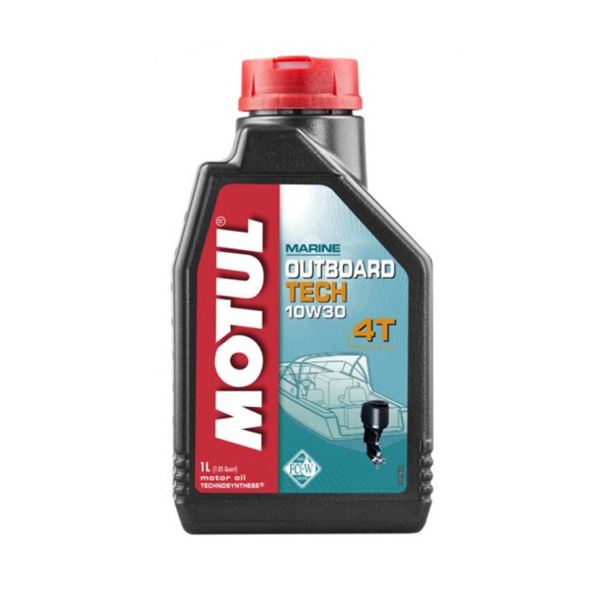 Масло моторное Motul Outboard TECH 10W30 полусинтетическое 4T 1л