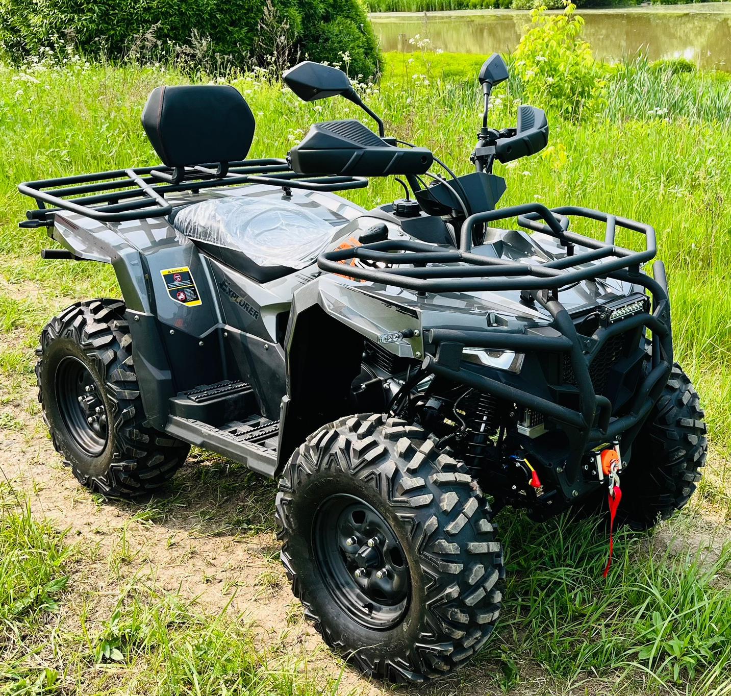 Квадроцикл (комплект для сборки) Explorer 300 4х2 Серый (RR) Квадроцикл (комплект для сборки) Explorer 300 4х2 Серый (RR)