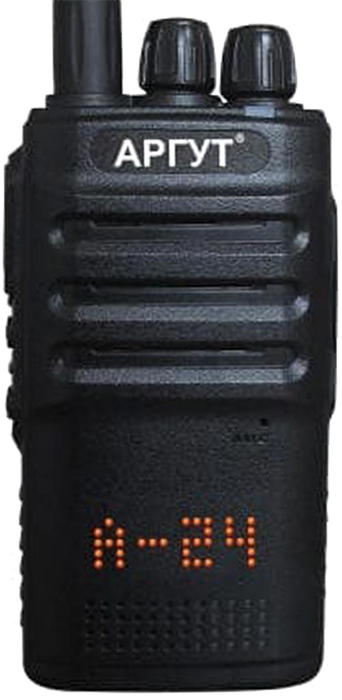 Радиостанция АРГУТ А-24 LED (400-470 MHz-UHF) (LPD+PMR) 