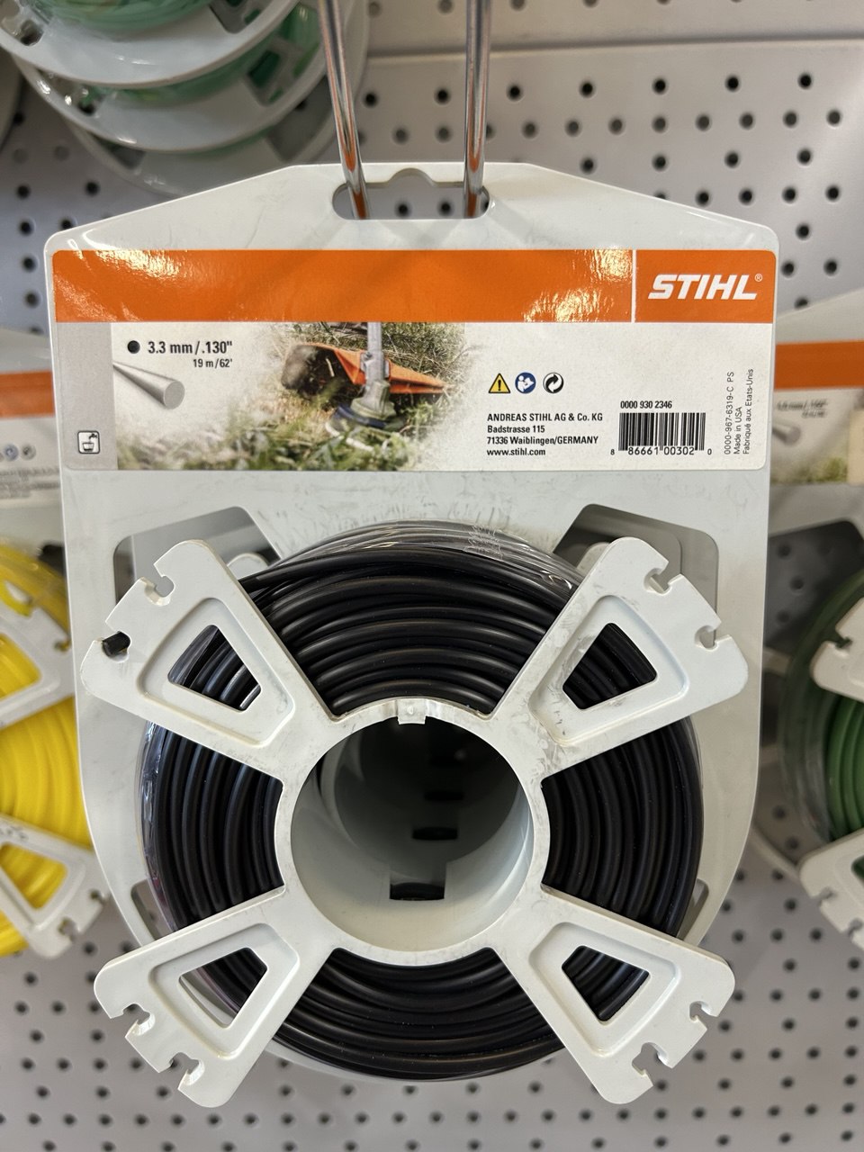 Леска для триммера Stihl круглого сечения 3,3 мм х 19 м Леска для триммера Stihl круглого сечения 3,3 мм х 19 м