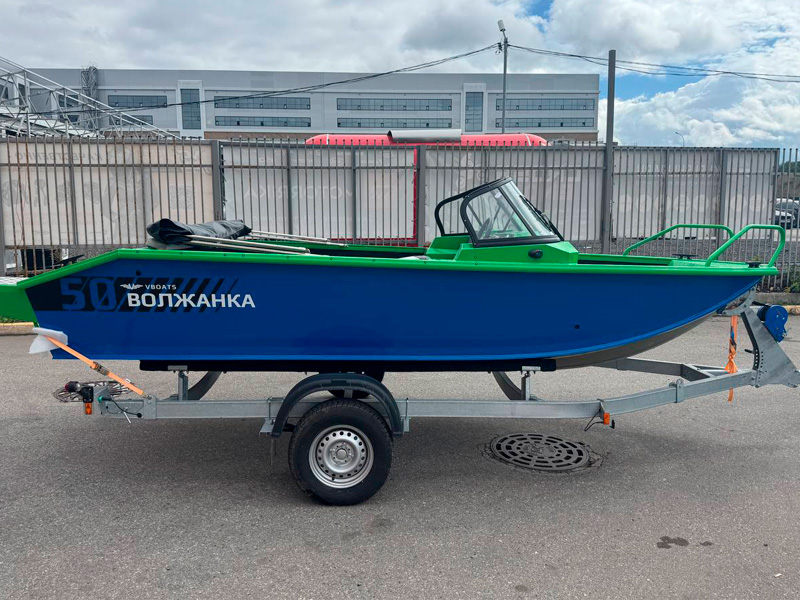 Закажите уникальный катер Volzhanka 50 Fish в салоне «Прокатись.ру»
