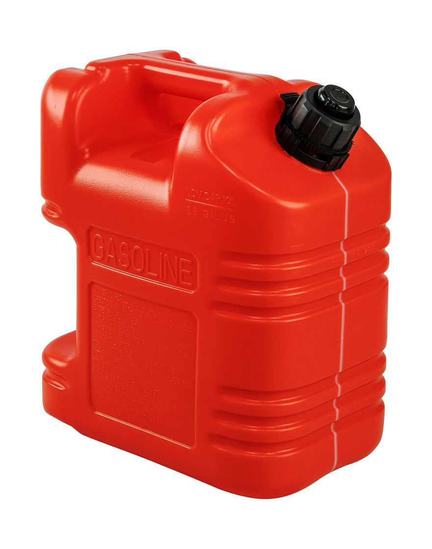 Канистра для ГСМ пластиковая, 10 л