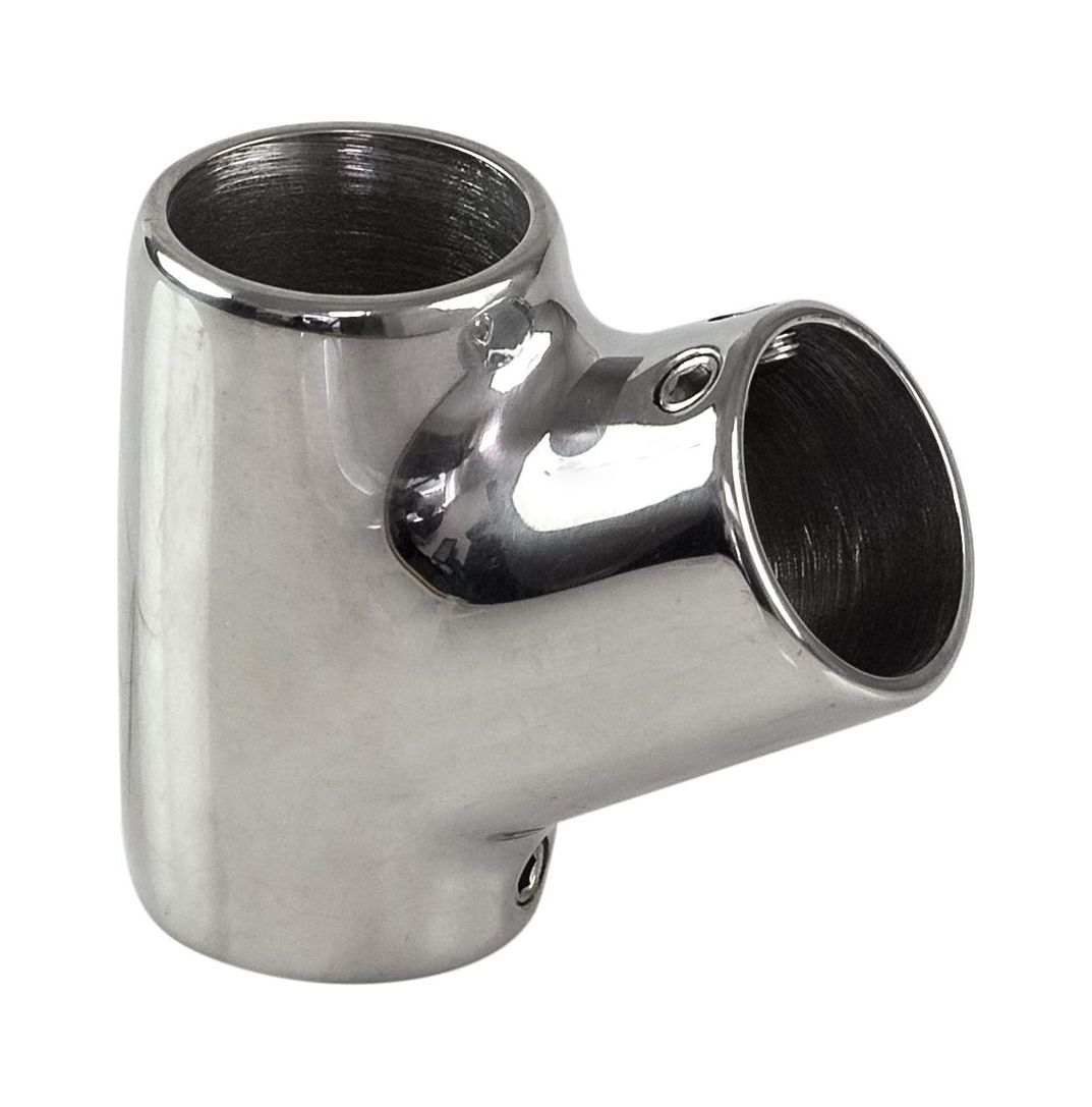 Тройник леера (25 мм), 60 град, Marine Rocket