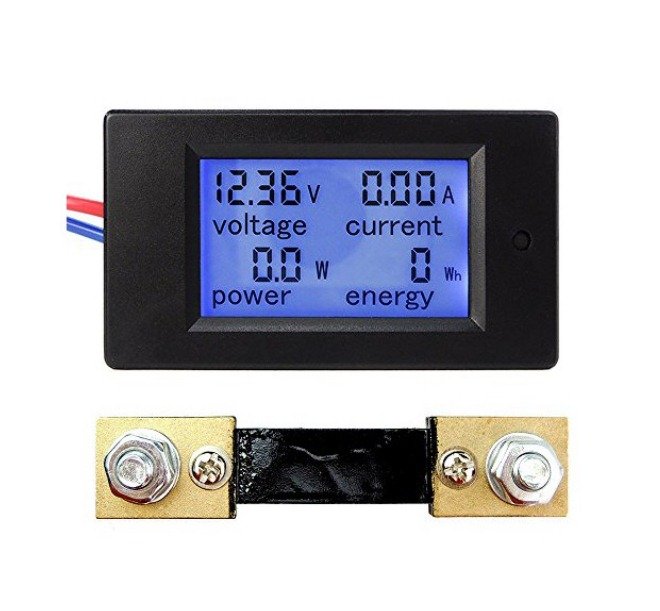 MICTUNING DC 6.5-100V 0-100A цифровой многофункциональный прибор с шунтом