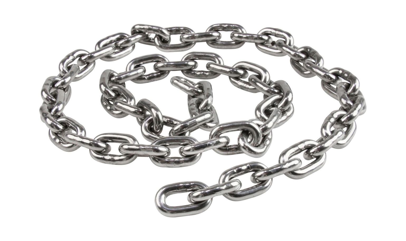 Цепь якорная нержавеющая 8 мм, DIN766, Marine Rocket