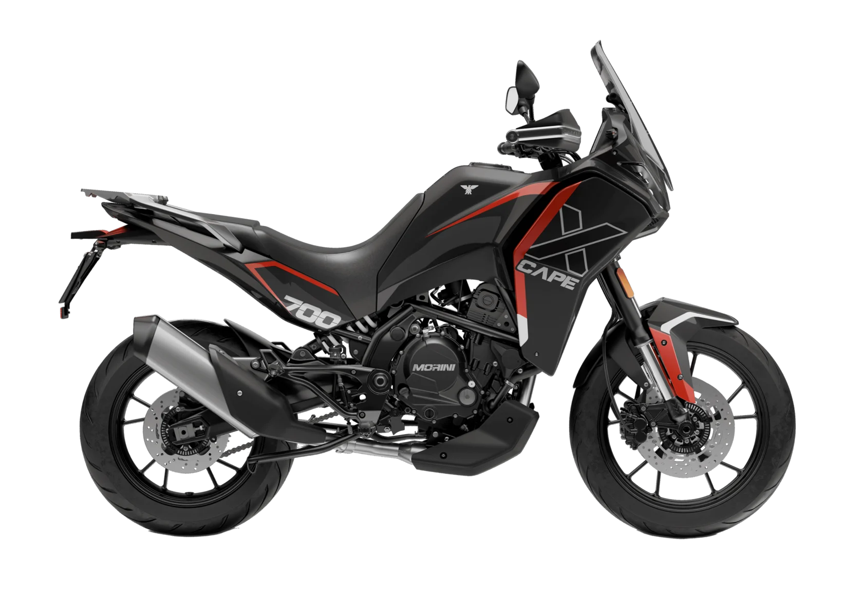Мотоцикл Moto Morini X-CAPE 700 Alloy Wheel, черный