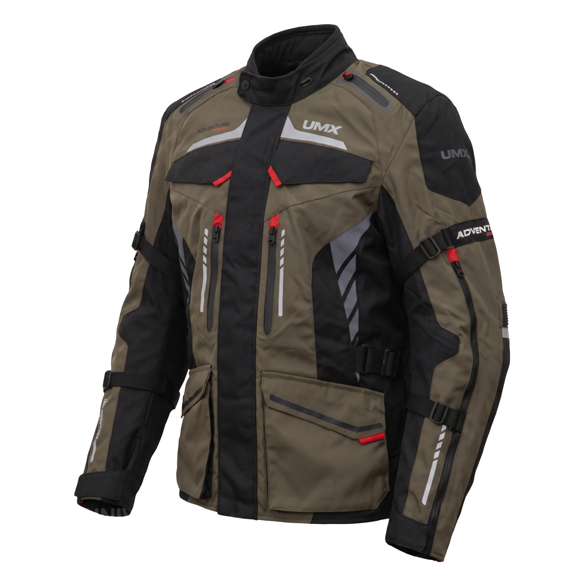 Мотокуртка UMX Detroit black olive, размер XL	
