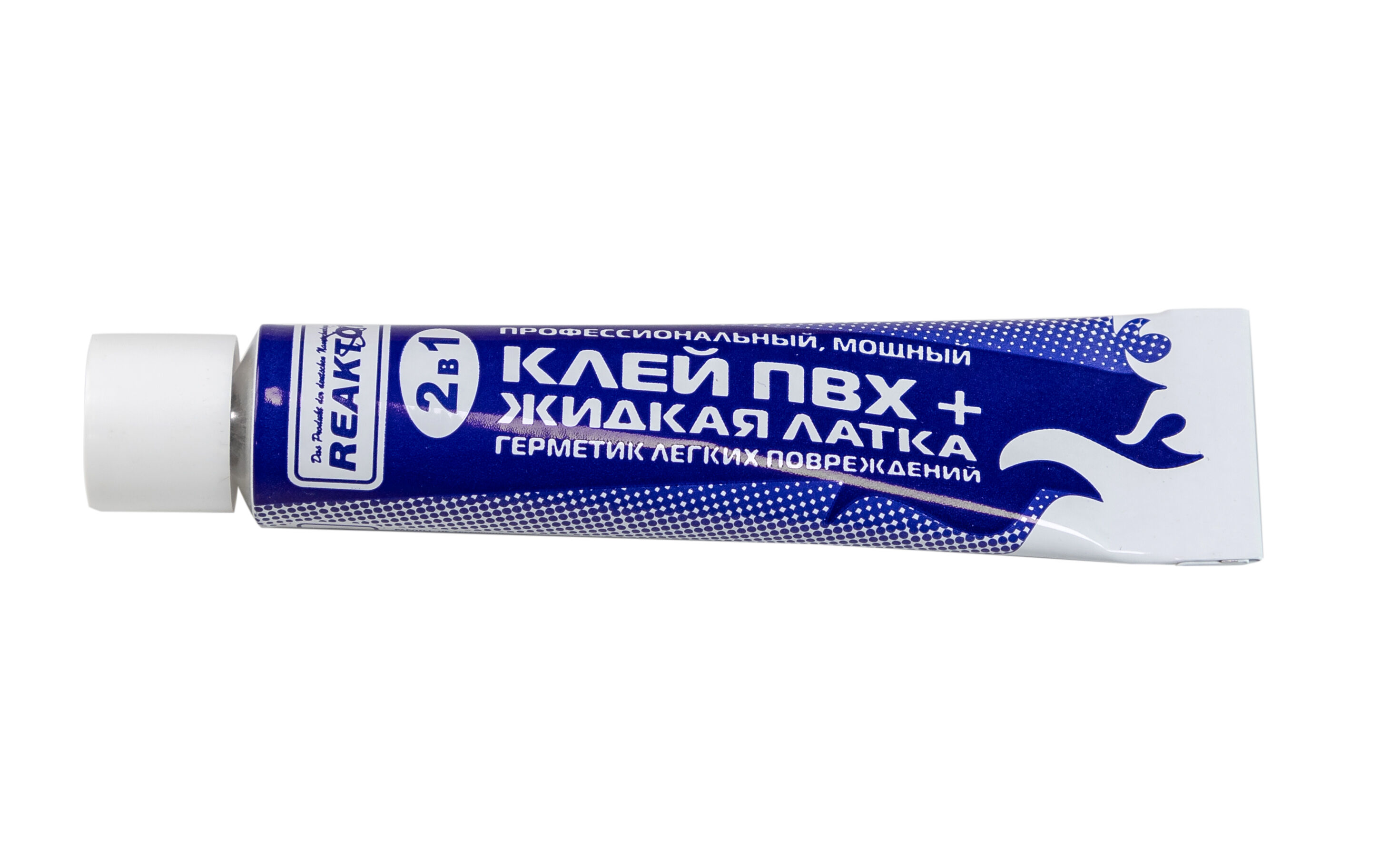 Клей ПВХ, бесцветный, 15мл, Reaktor