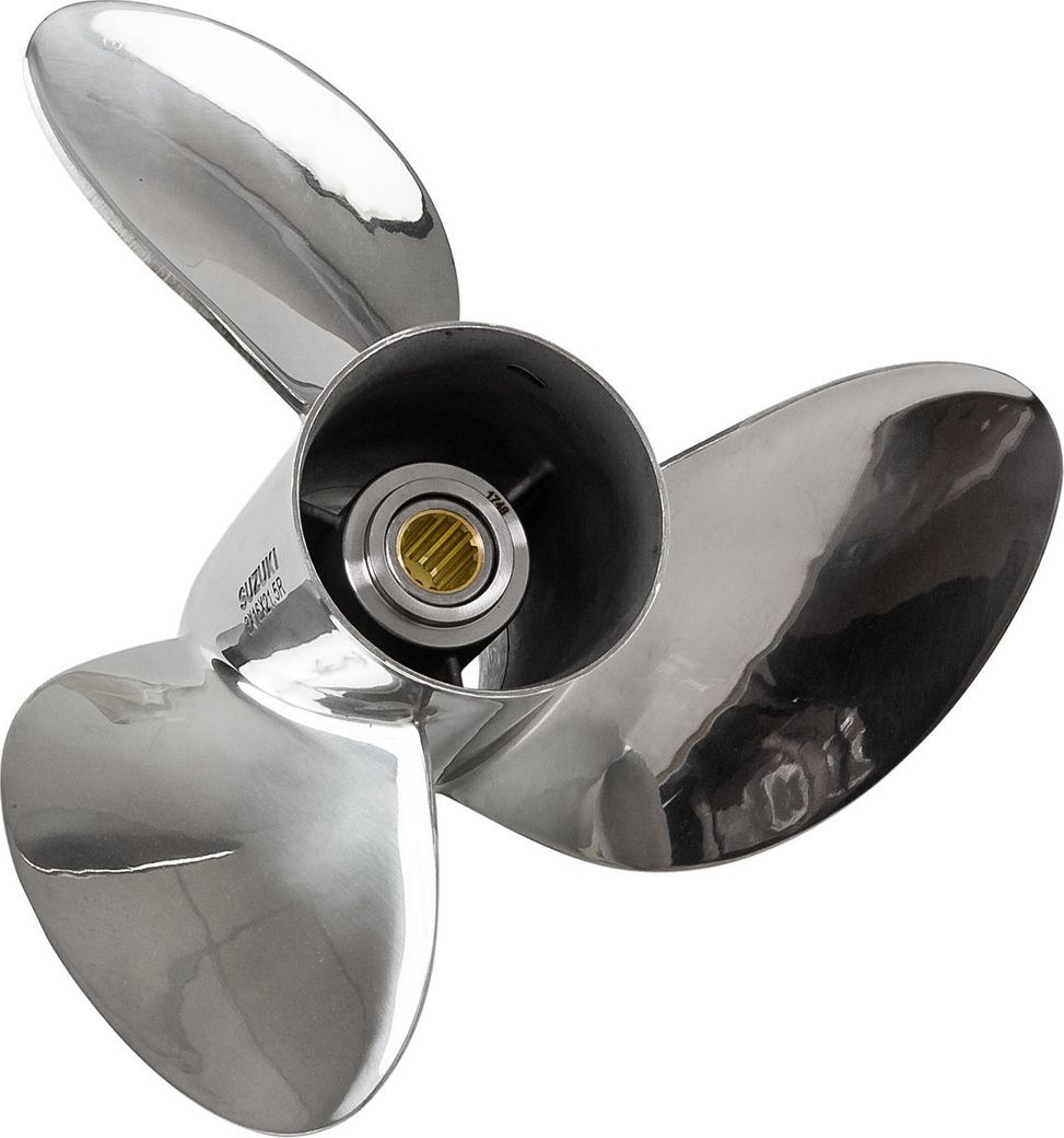 Винт гребной Suzuki DF150-300;3x16x21.5R Watergrip, стальной
