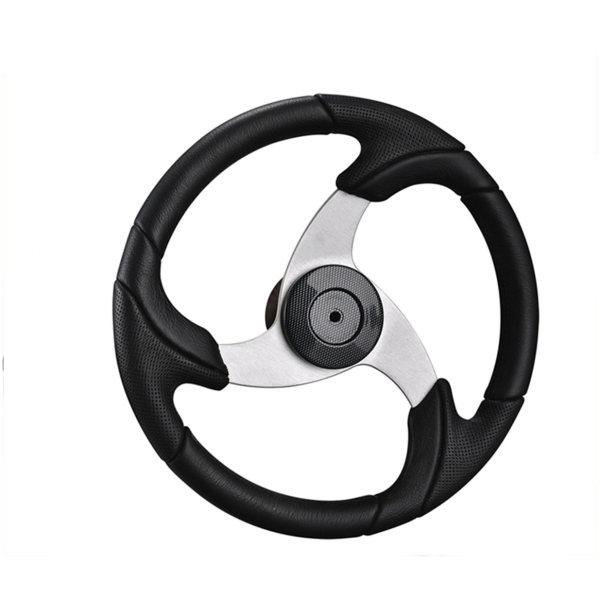 Штурвал NAUTFLEX Tornado d360mm 161-F (алюм.+ PU черн)