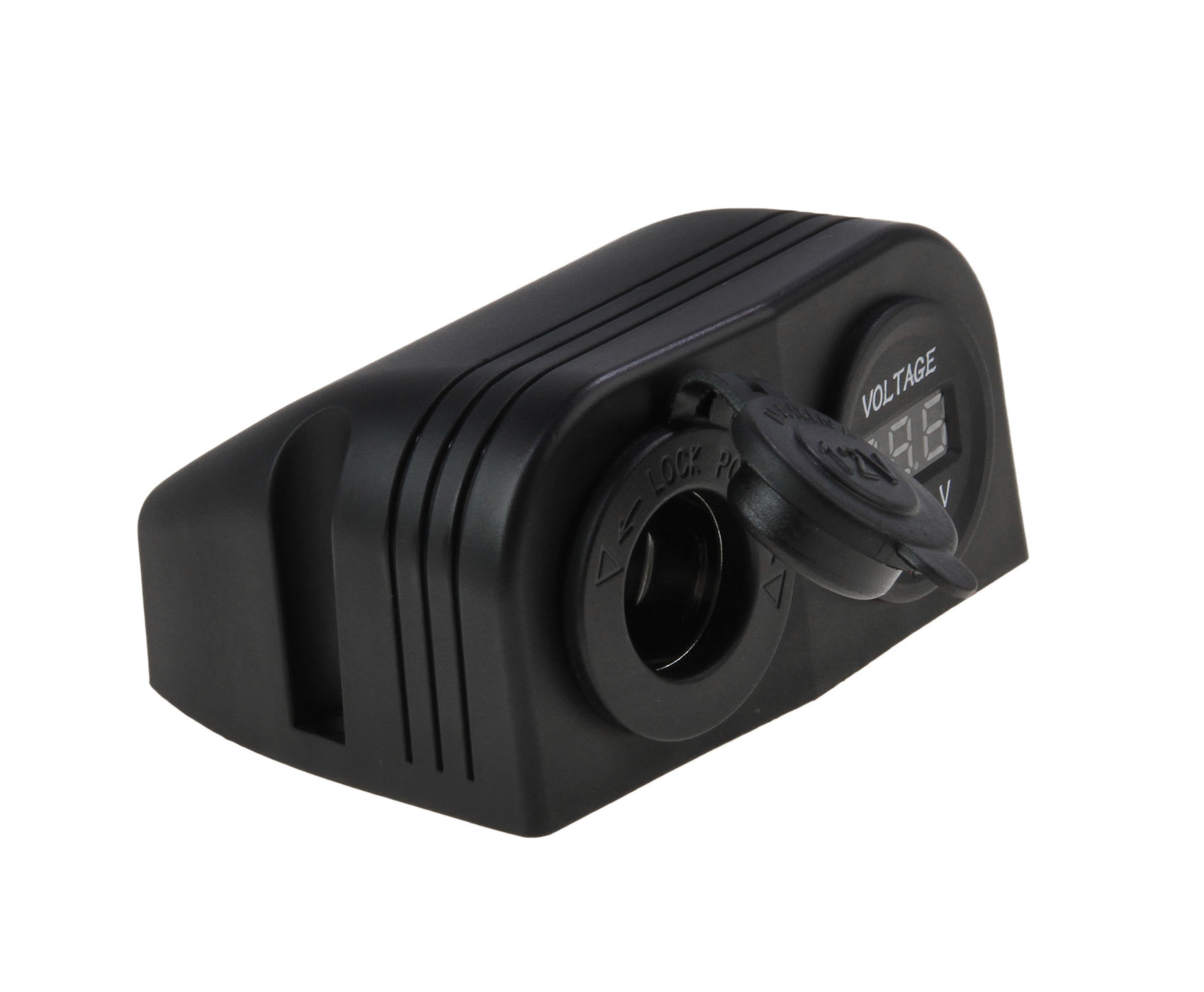 Купить Разъем прикуривателя и цифровой вольтметр для крепления на ...